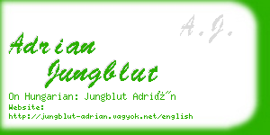adrian jungblut business card